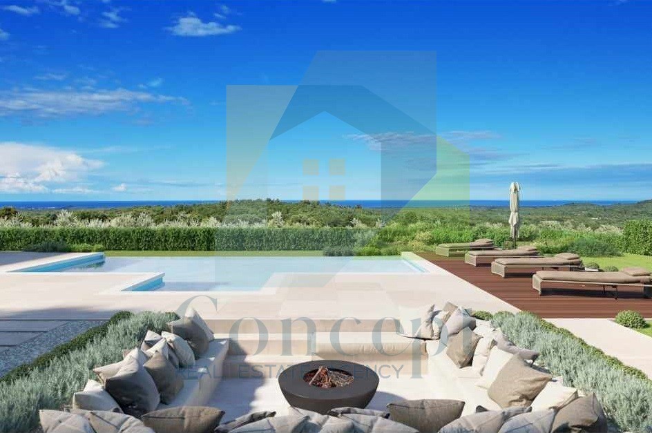 Poreč, dintorni, Splendida villa di lusso con piscina e vista mare