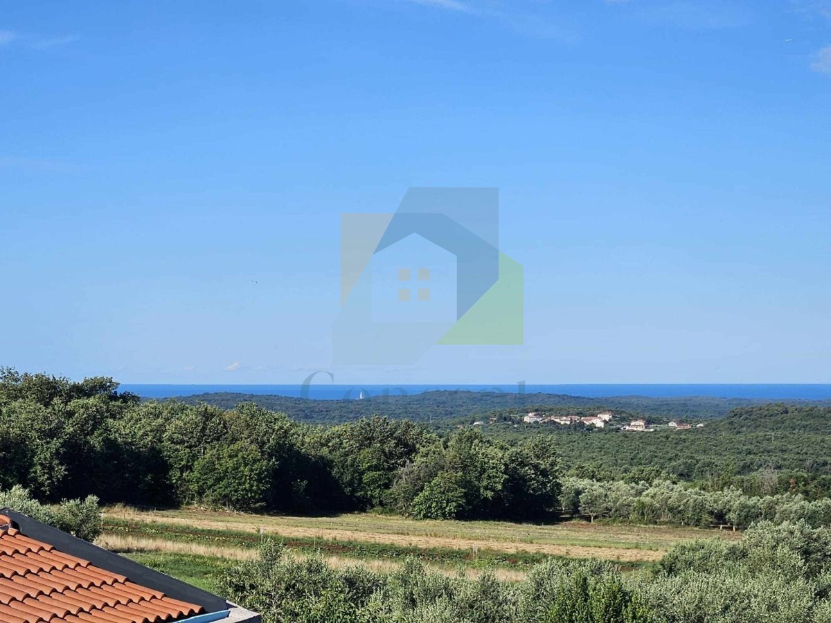 Poreč, dintorni, Splendida villa di lusso con piscina e vista mare