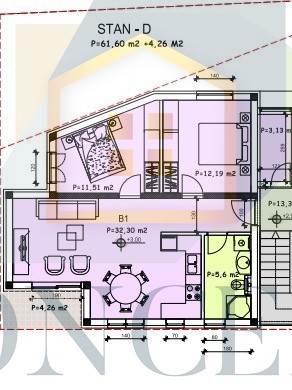Poreč, zona circostante, Appartamento al 1° piano in ottima posizione, a 1,5 km dal mare