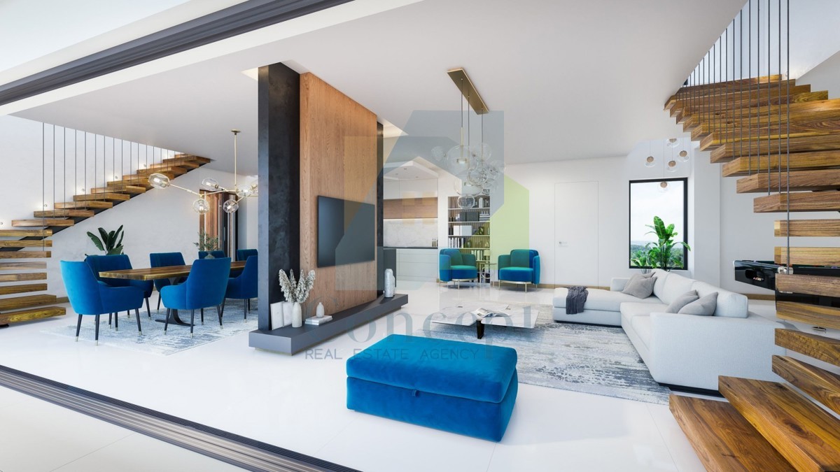 Poreč, dintorni, Terreno edificabile con vista mare e permesso di costruzione