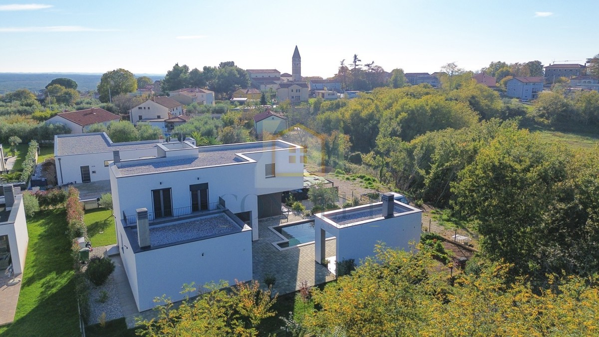 Poreč, dintorni, Moderna lussuosa villa con piscina, 12 km dal mare