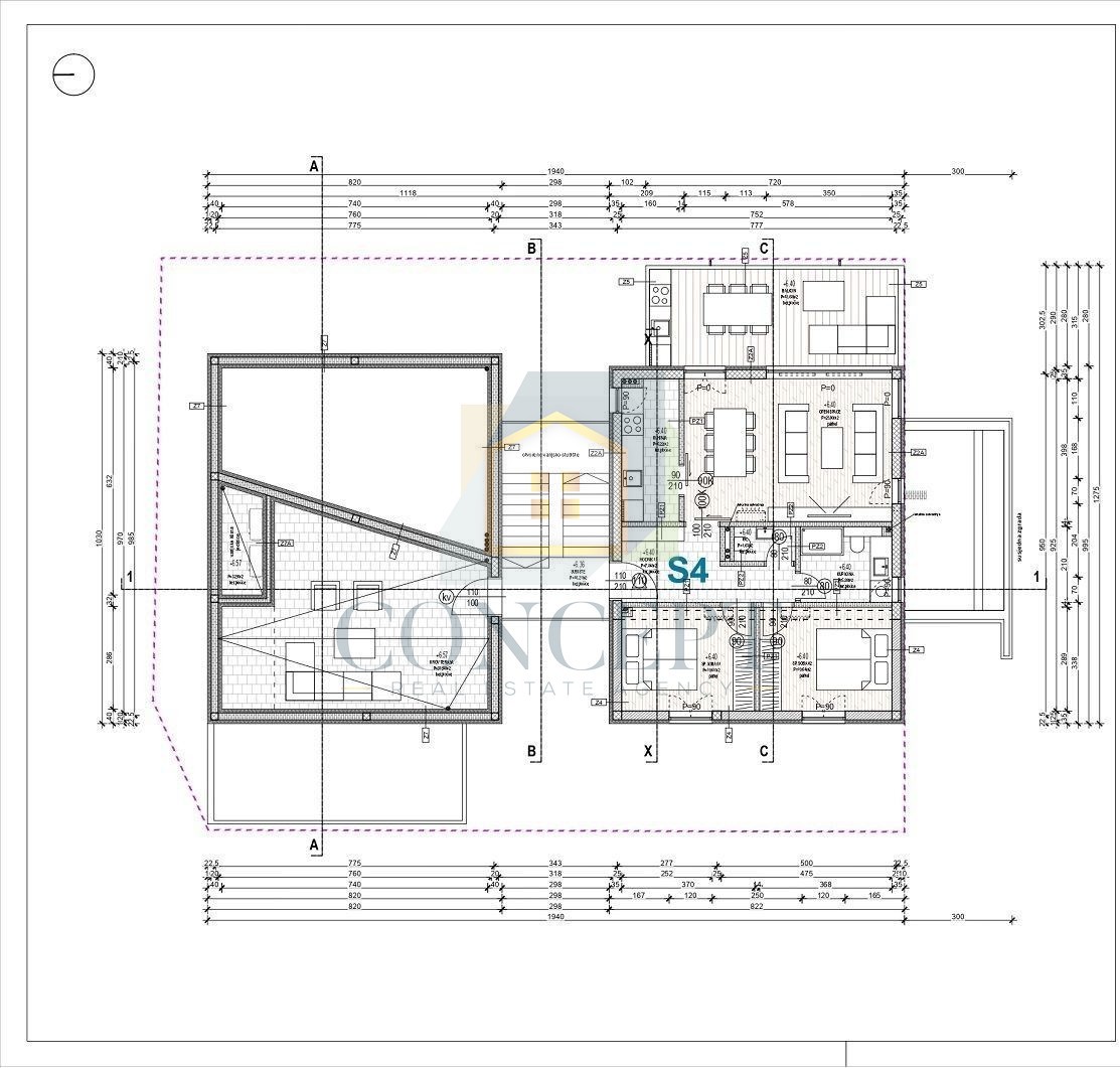Poreč, dintorni, Terreno edificabile con permesso di costruzione per 8 appartamenti, a 3 km dal mare