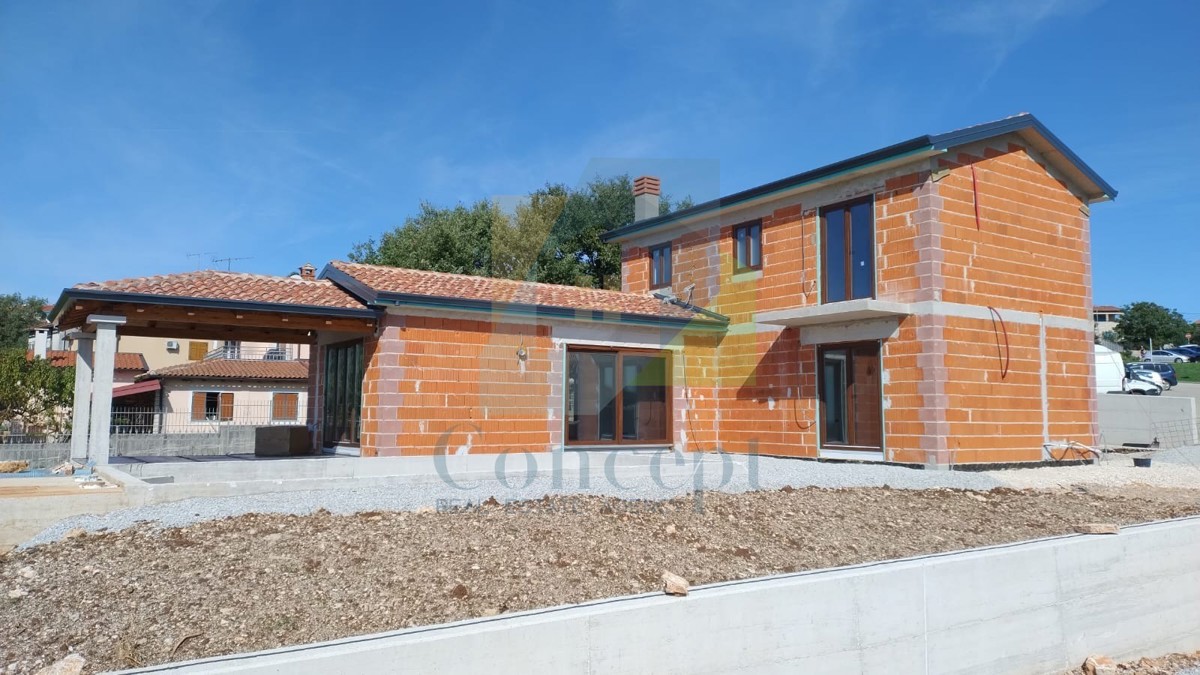 Poreč, dintorni, Splendida casa con piscina e vista mare, a 8 km dal mare