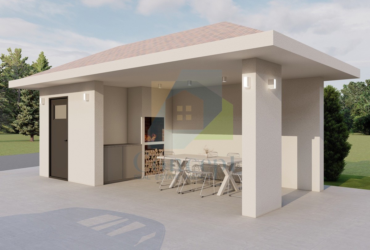 Poreč, dintorni, Casa indipendente con piscina in posizione tranquilla, a 12 km dal mare