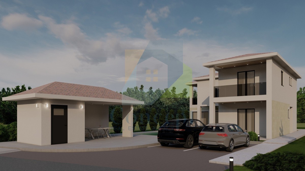 Poreč, dintorni, Casa indipendente con piscina in posizione tranquilla, a 12 km dal mare