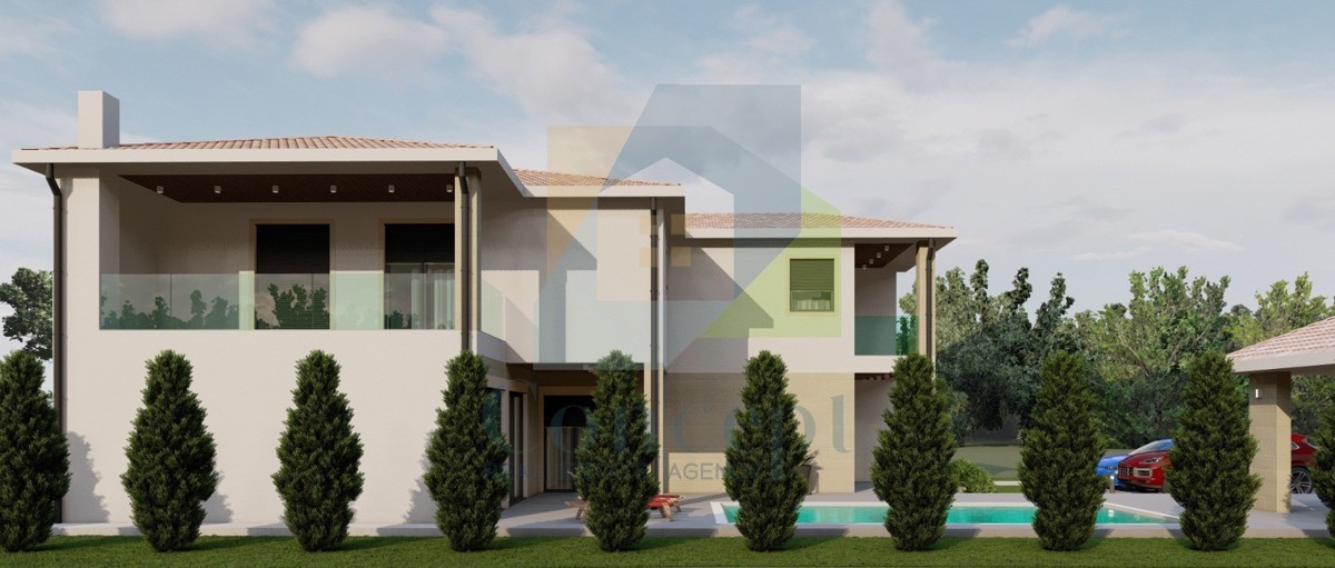 Poreč, dintorni, Casa indipendente con piscina in posizione tranquilla, a 12 km dal mare