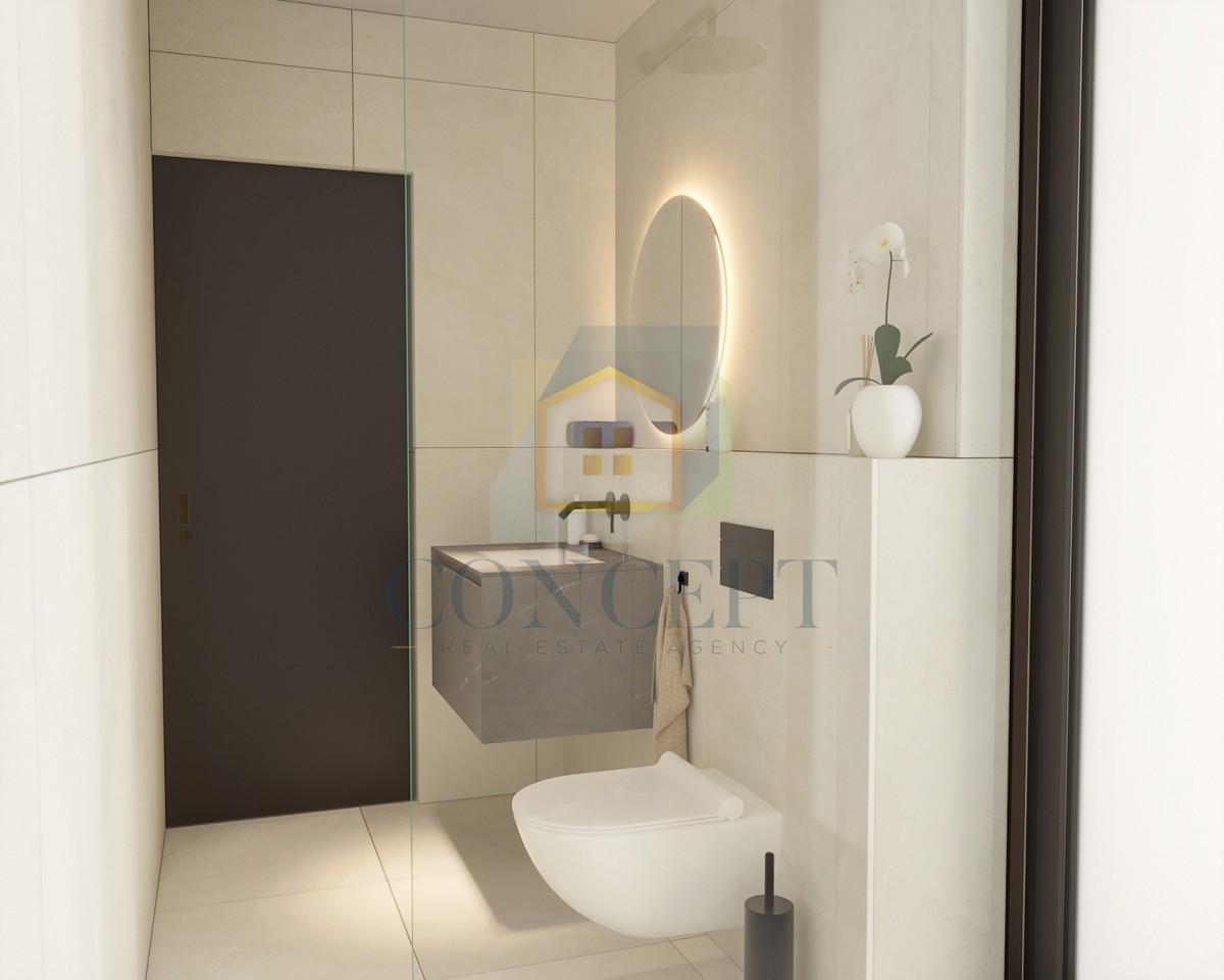 Poreč, dintorni, Lussuosa moderna villa bifamiliare con piscina, a 5 km dal mare