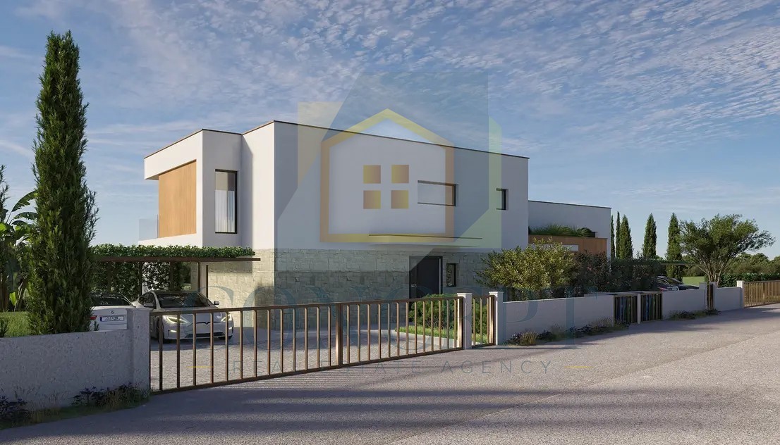 Poreč, dintorni, Lussuosa moderna villa bifamiliare con piscina, a 5 km dal mare