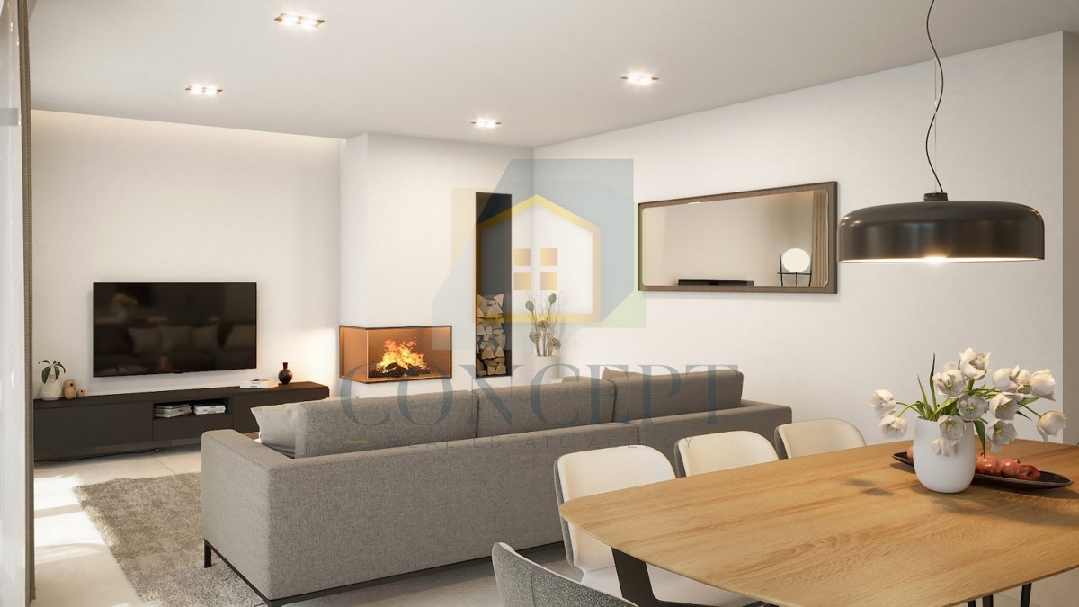 Poreč, dintorni, Lussuosa moderna villa bifamiliare con piscina, a 5 km dal mare