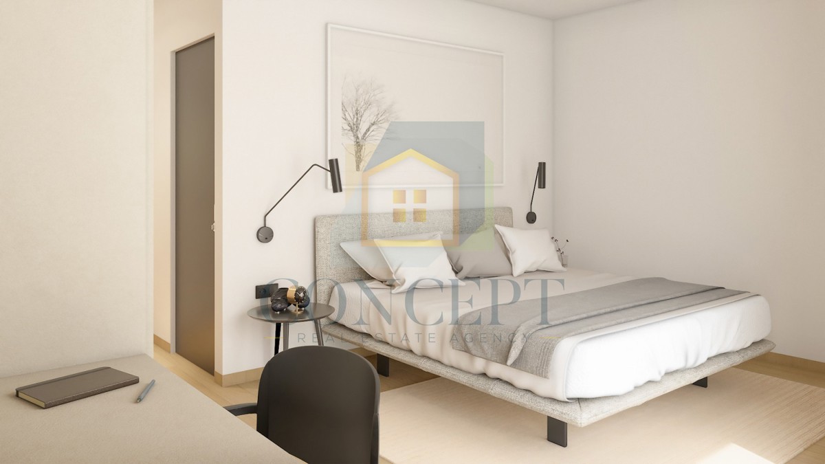 Poreč, dintorni, Lussuosa moderna villa bifamiliare con piscina, a 5 km dal mare