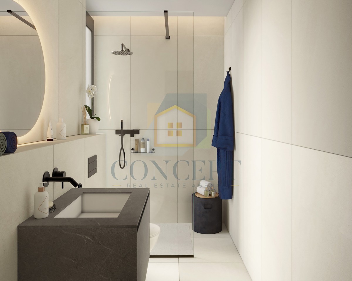 Poreč, dintorni, Lussuosa moderna villa bifamiliare con piscina, a 5 km dal mare