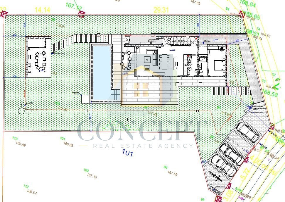 Poreč, dintorni, moderna villa di lusso con piscina, 12 km dal mare