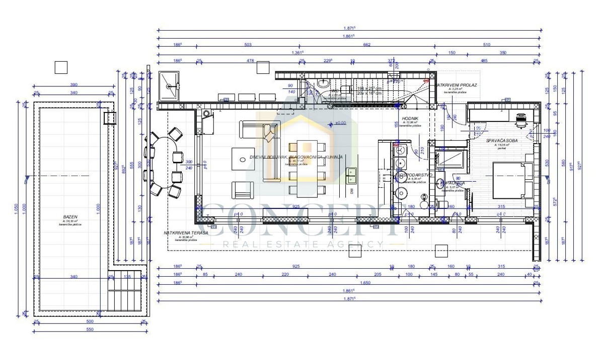 Poreč, dintorni, moderna villa di lusso con piscina, 12 km dal mare