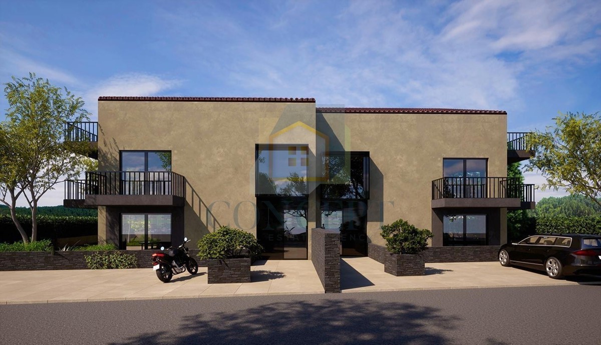 Poreč, Vrsar, dintorni, Appartamento di lusso al 2° piano, 500 m dal mare