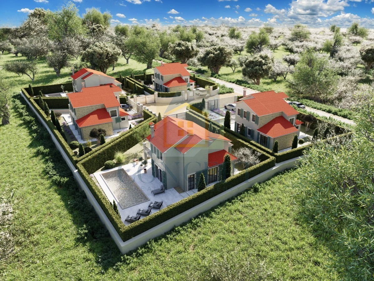 Poreč, Tinjan, dintorni, Casa con piscina in complesso esclusivo, a 20 km dal mare