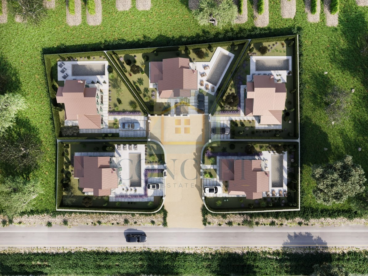 Poreč, Tinjan, dintorni, Casa con piscina in complesso esclusivo, a 20 km dal mare