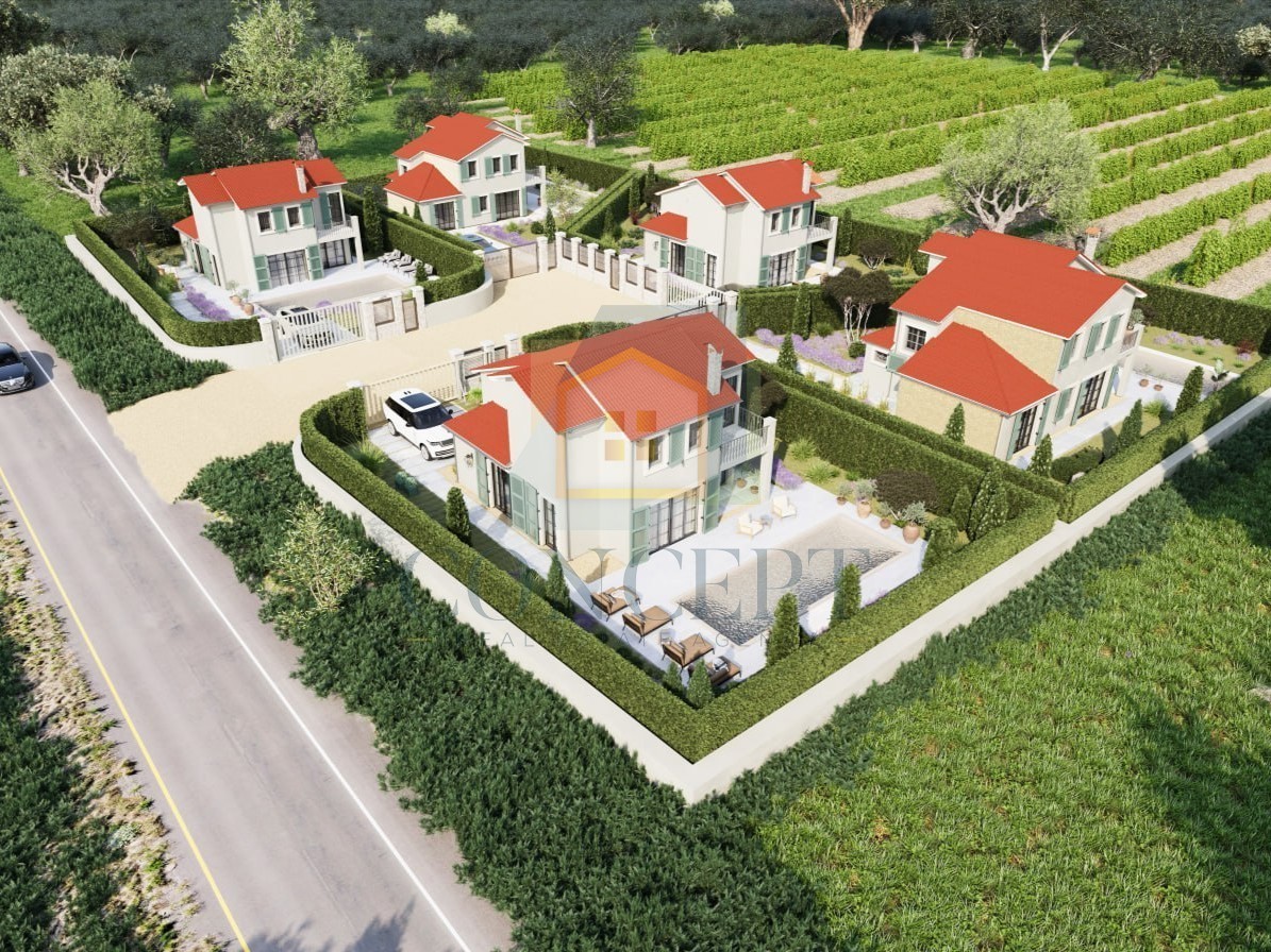 Poreč, Tinjan, dintorni, Casa con piscina in complesso esclusivo, a 20 km dal mare