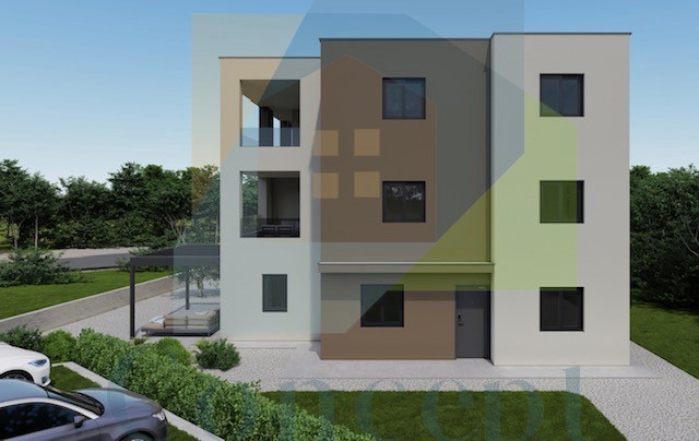 Poreč, centro più ampio, appartamento di lusso al piano terra con giardino a 500 m dal mare