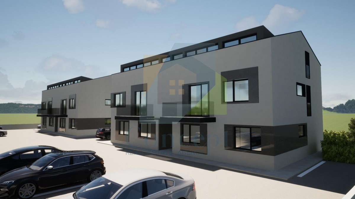 Poreč, nei dintorni, Appartamento di lusso al 1° piano a 2,5 km dal mare