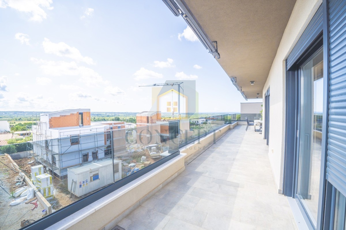 Poreč, dintorni, Appartamento di lusso spazioso con vista mare, a 2 km dal mare