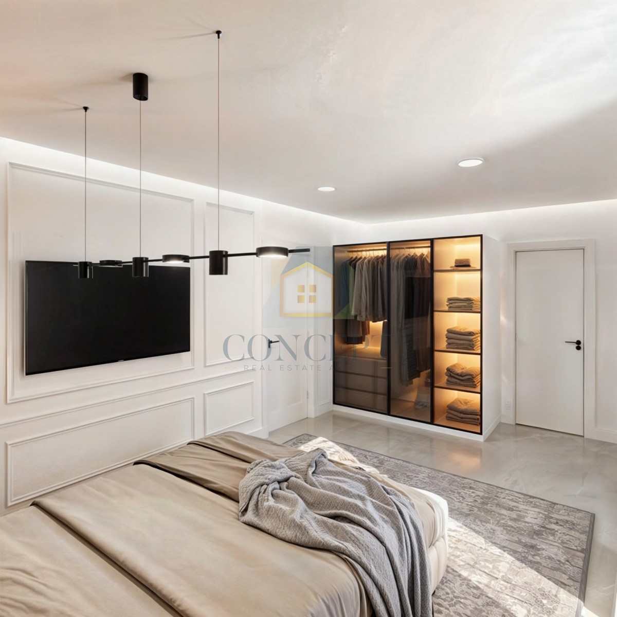 Novigrad, dintorni, Moderna casa bifamiliare con piscina, 7 km dal mare