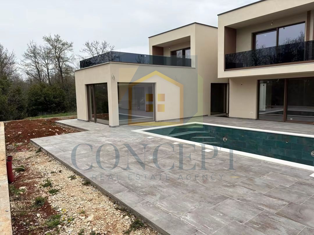 Poreč, dintorni, Moderna, lussuosa casa in posizione tranquilla, 10 km dal mare