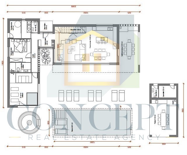 Poreč, dintorni, Moderna, lussuosa casa in posizione tranquilla, 10 km dal mare