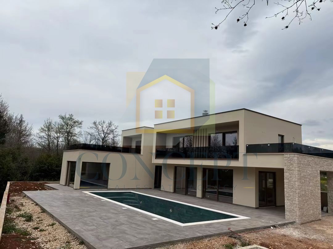 Poreč, dintorni, Moderna, lussuosa casa in posizione tranquilla, 10 km dal mare