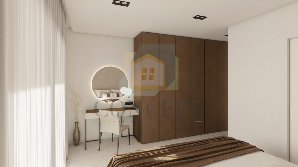 Poreč, dintorni, Lussuosa moderna casa bifamiliare con piscina, 5 km dal mare