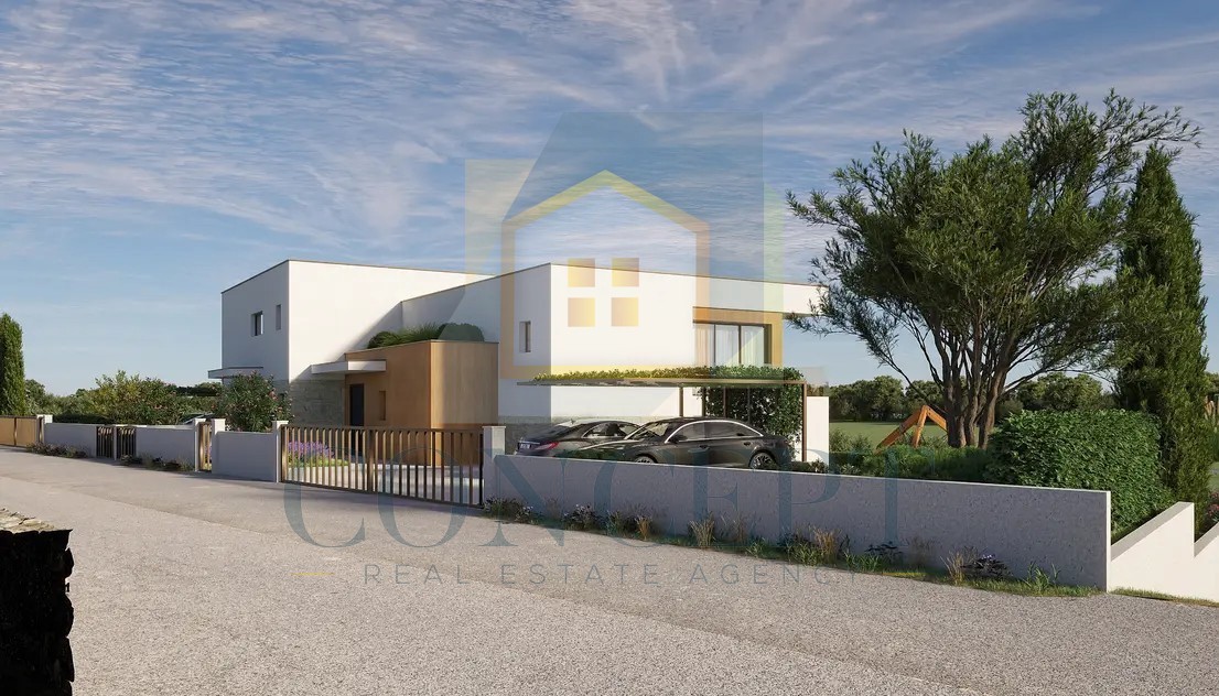 Poreč, dintorni, Lussuosa moderna casa bifamiliare con piscina, 5 km dal mare