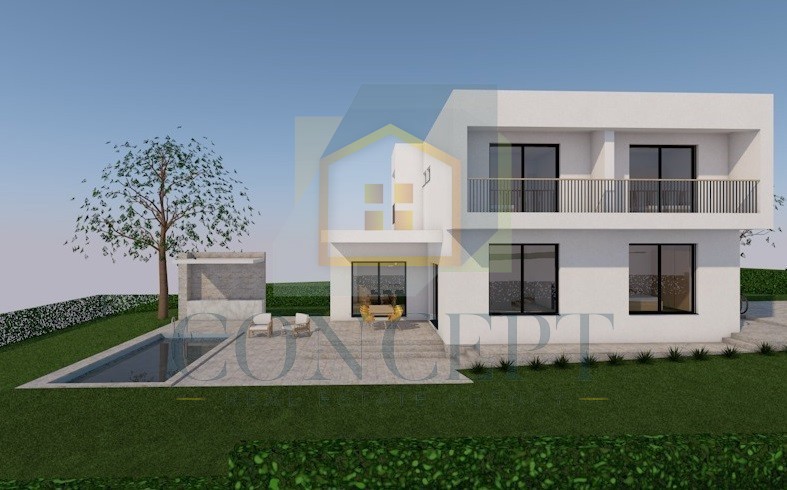 Poreč, dintorni, moderna villa di lusso con piscina, a 12 km dal mare