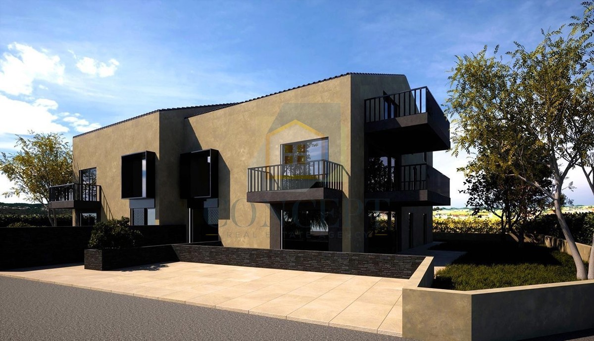 Poreč, Vrsar, dintorni, Appartamento di lusso al piano terra con giardino, 500 m dal mare