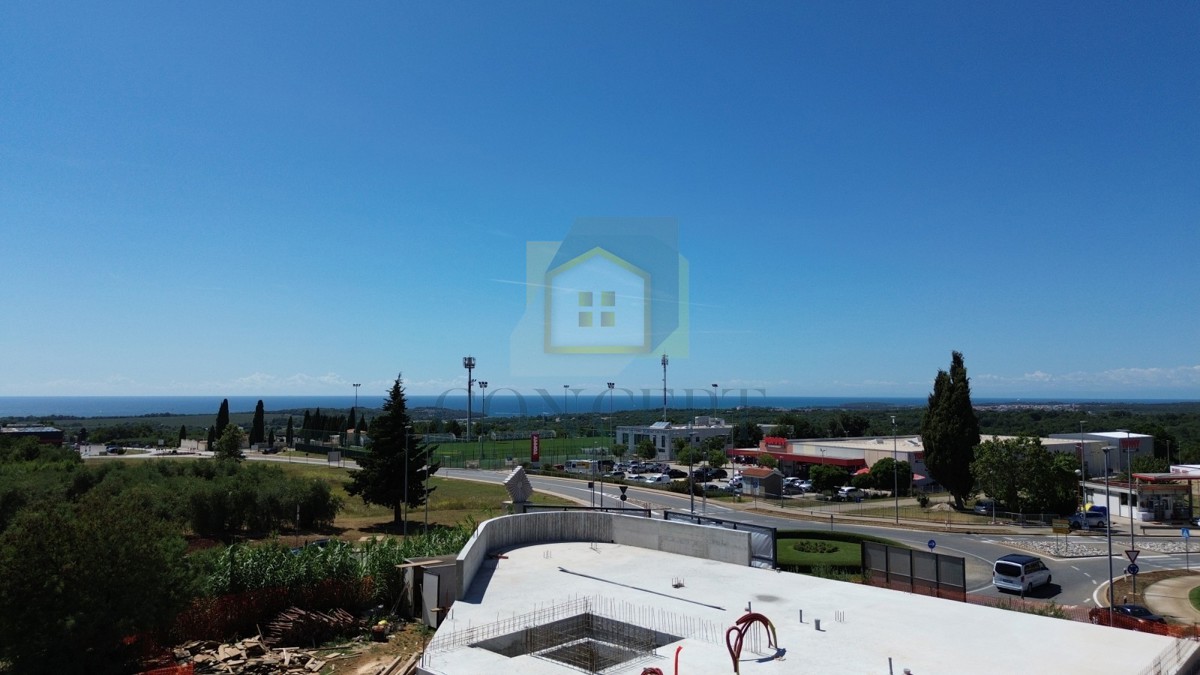 Poreč, dintorni, Appartamento di lusso al 2° piano con vista mare, a 2 km dal mare