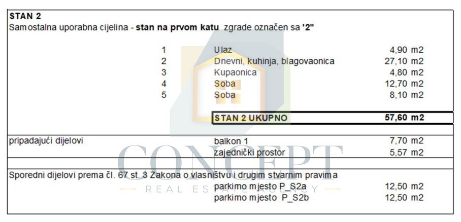 Poreč, dintorni, Appartamento al 1° piano di nuova costruzione, 3 km dal mare