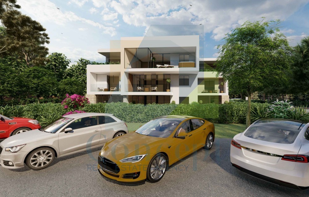 Poreč, Casa con piscina alla fine della fila a 850 m dal mare