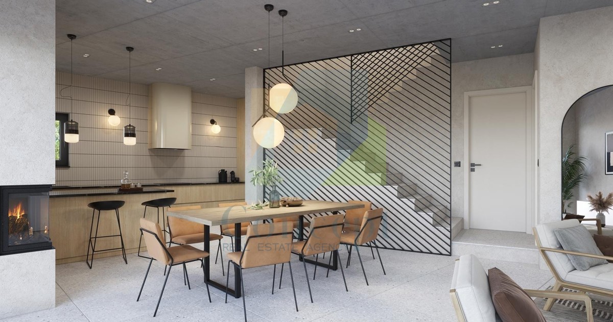 Poreč, dintorni, Villa di design con piscina, 13 km dal mare