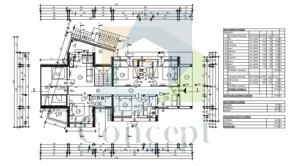 Poreč, dintorni, Villa di design con piscina, 13 km dal mare