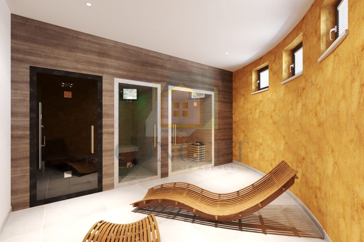 Poreč, dintorni, Villa di lusso con vista panoramica sul mare, 10 km dal mare