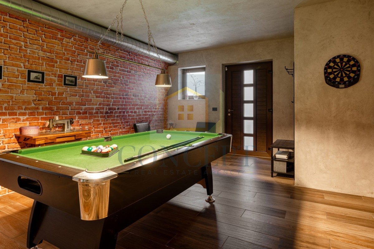 Poreč, dintorni, Villa di lusso con vista panoramica sul mare, 10 km dal mare