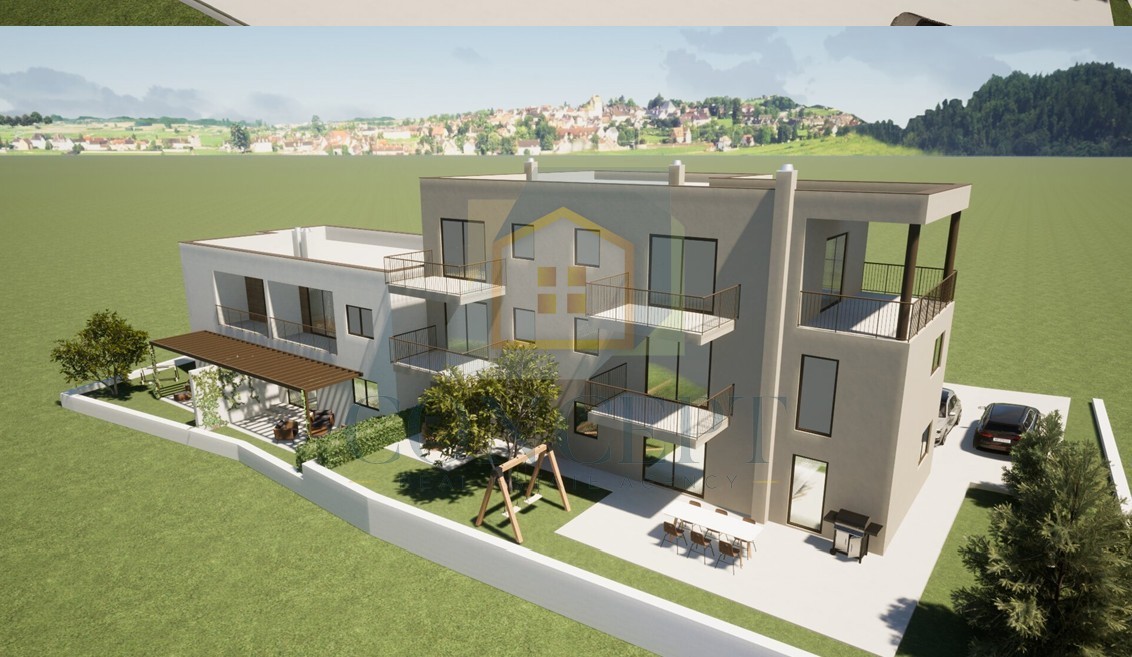 Poreč, dintorni, Appartamento al 1° piano di nuova costruzione, 3 km dal mare