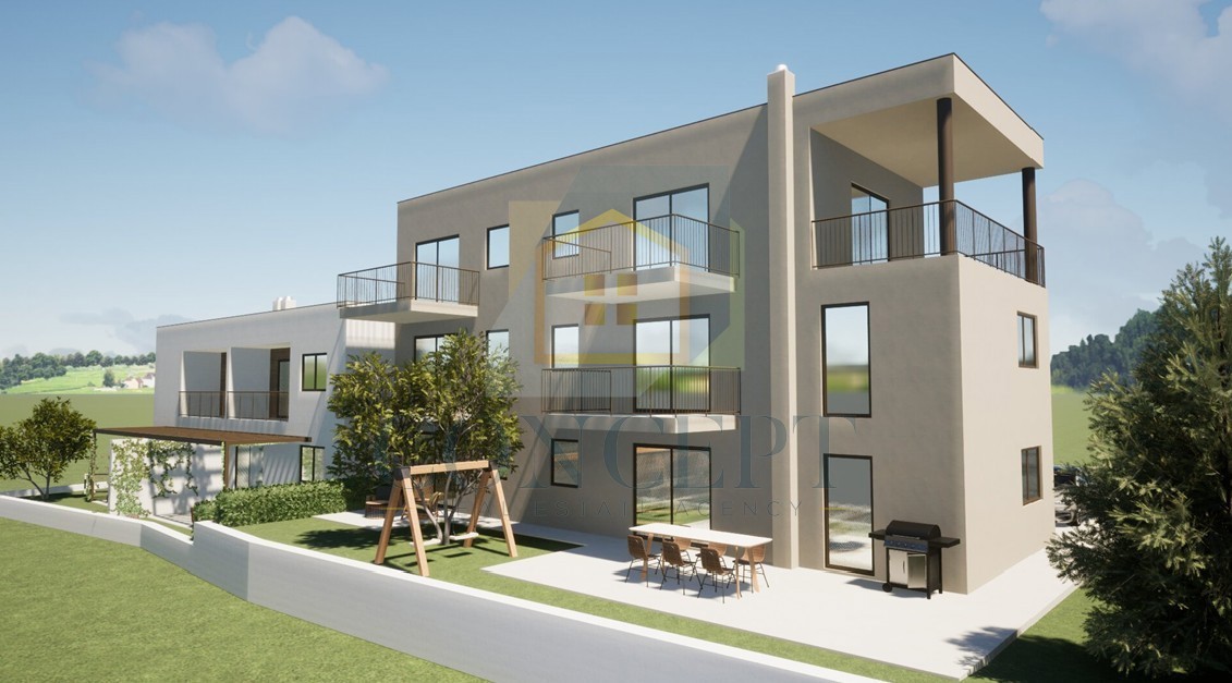 Poreč, dintorni, Appartamento al 1° piano di nuova costruzione, 3 km dal mare