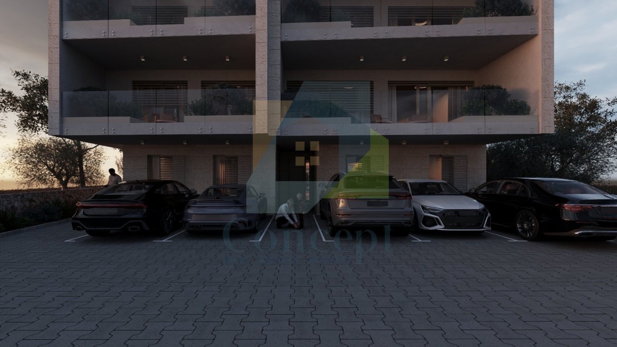 Poreč, dintorni, Appartamento di lusso su due piani con terrazza panoramica a 3 km dal mare