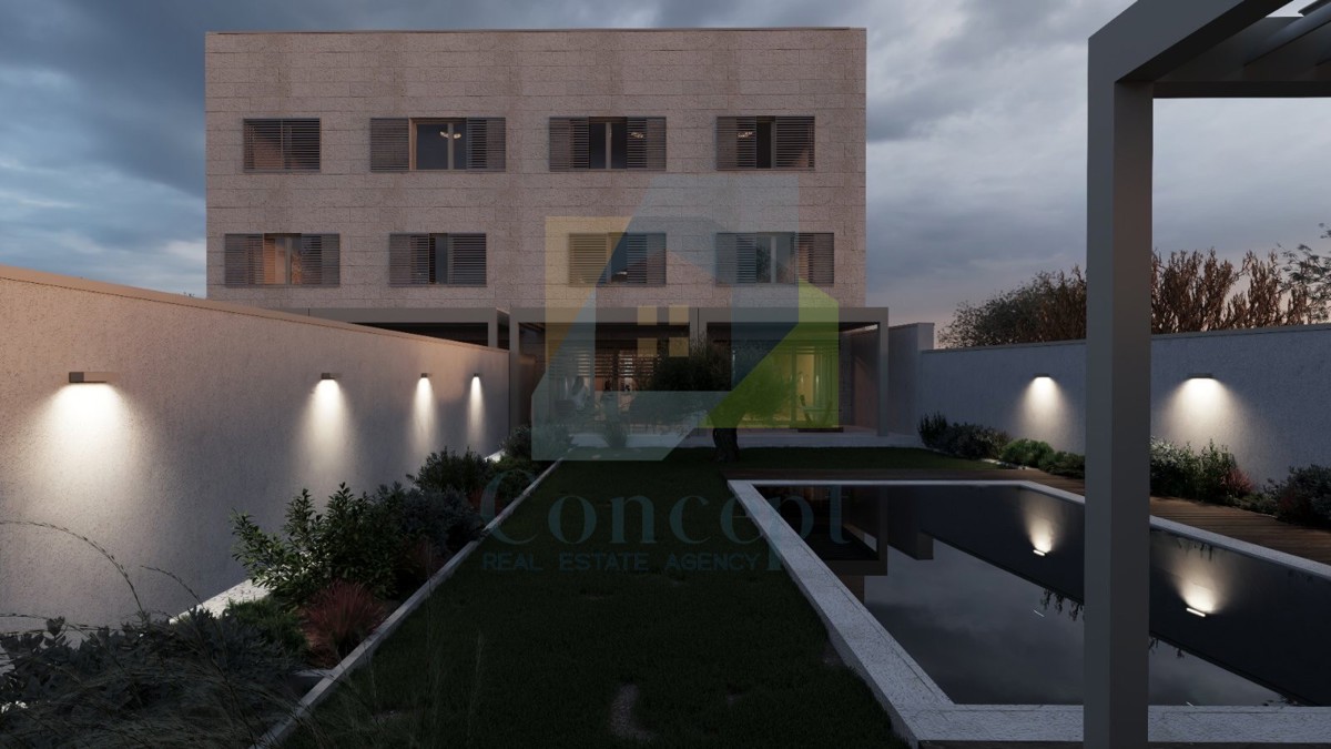 Poreč, dintorni, Appartamento di lusso su due piani con terrazza panoramica a 3 km dal mare