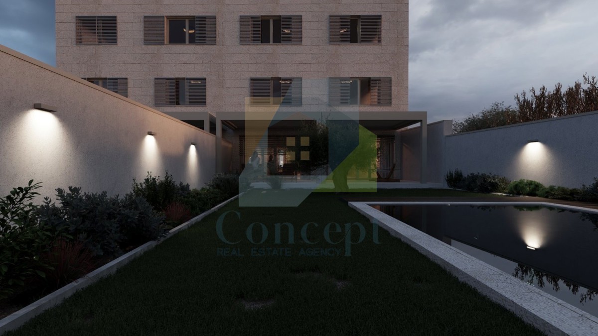 Poreč, dintorni, Appartamento di lusso su due piani con terrazza panoramica a 3 km dal mare