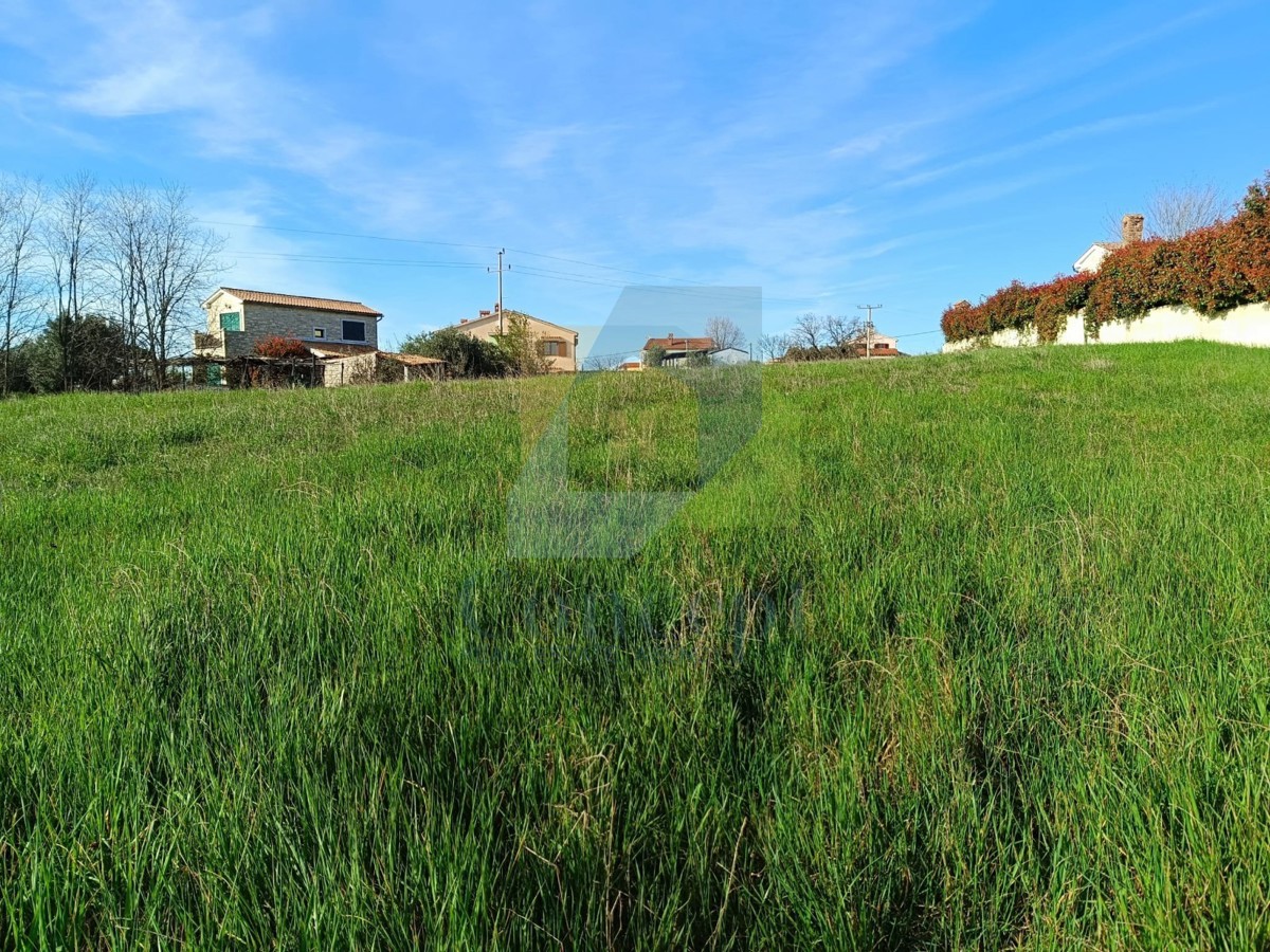 Poreč, dintorni, Terreno edificabile con permesso di costruzione e vista mare