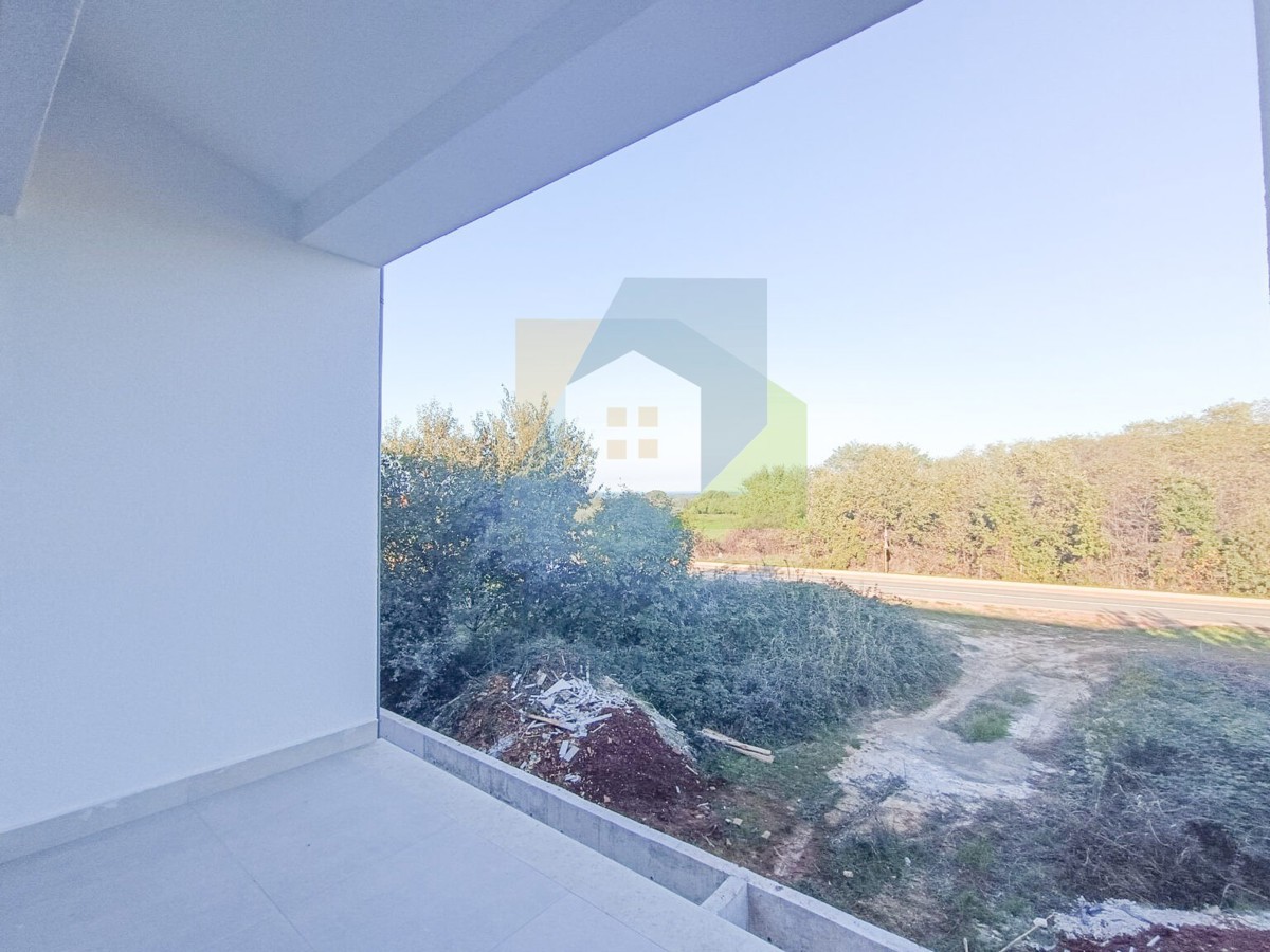 Poreč, dintorni, Appartamento al primo piano con due camere da letto e vista mare