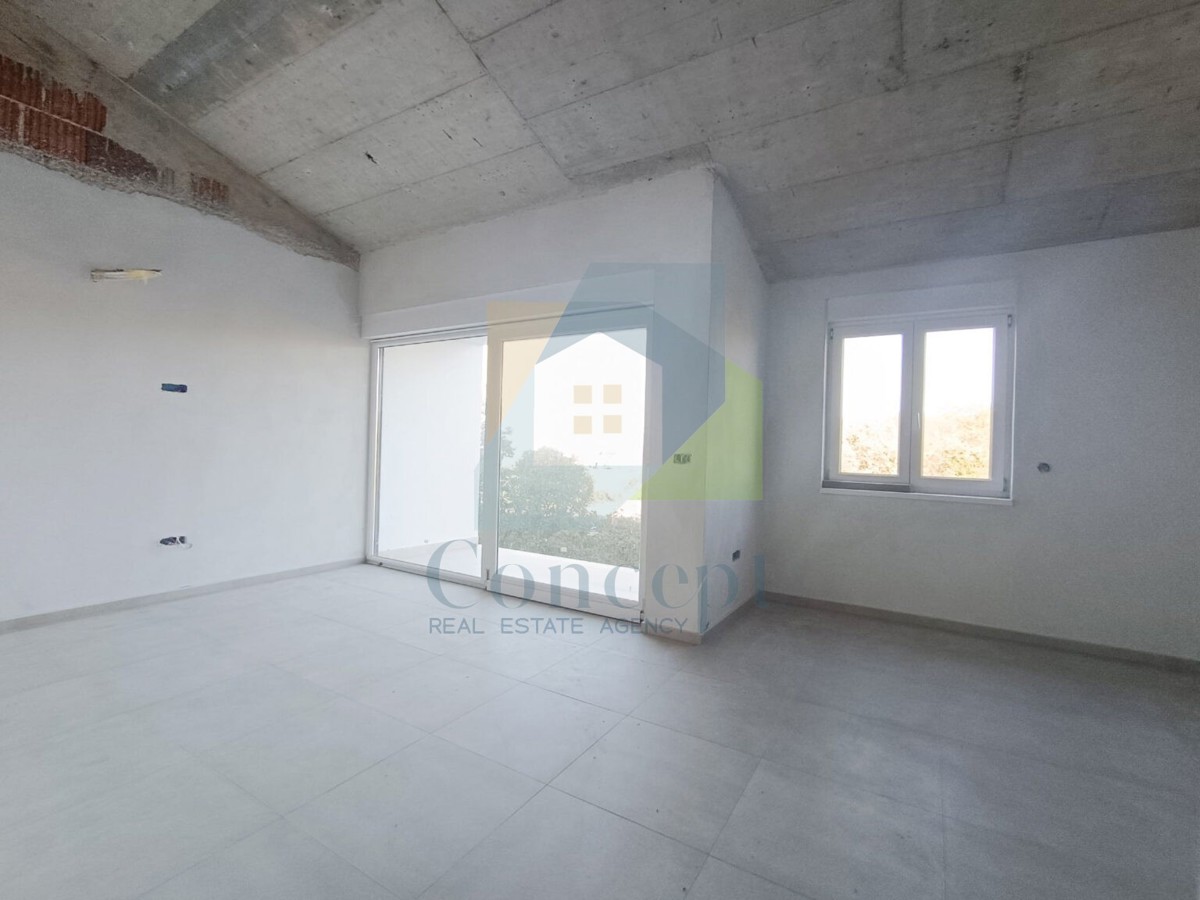 Poreč, dintorni, Appartamento al primo piano con due camere da letto e vista mare