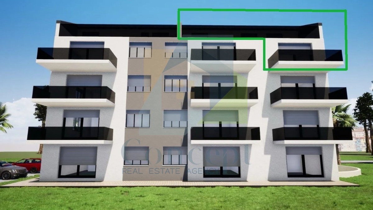 Tar, Poreč - OFFERTA ESCLUSIVA - Lussuoso attico su due piani, a 3 km dal mare