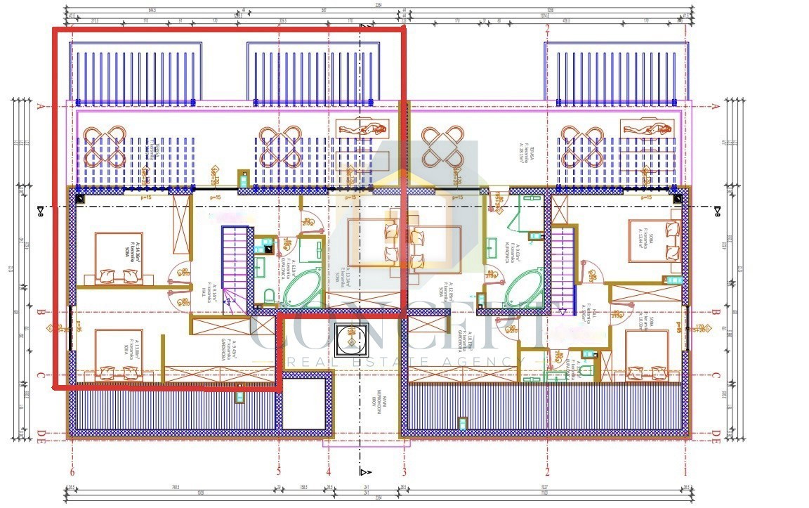 Tar, Poreč - OFFERTA ESCLUSIVA - Lussuoso attico su due piani, a 3 km dal mare