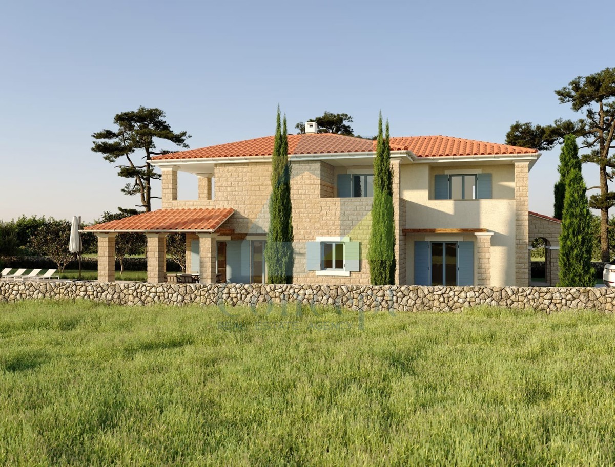 Poreč, dintorni, Splendida casa in pietra in una posizione idilliaca